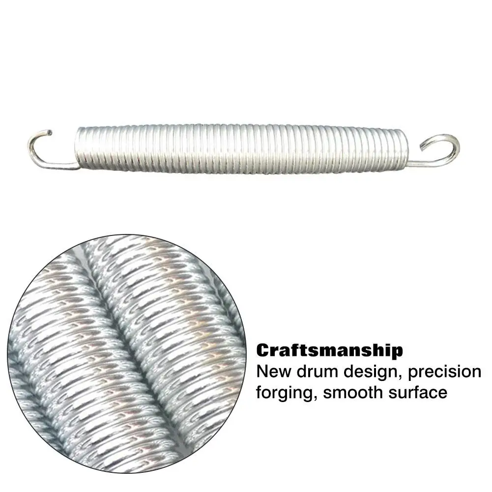 10PCS Children Trampoline springs Jgalvanized steel umping bed  stretching spring  For 4.57feet/5.51fft/6.5feet/7.01feet/8.27eet