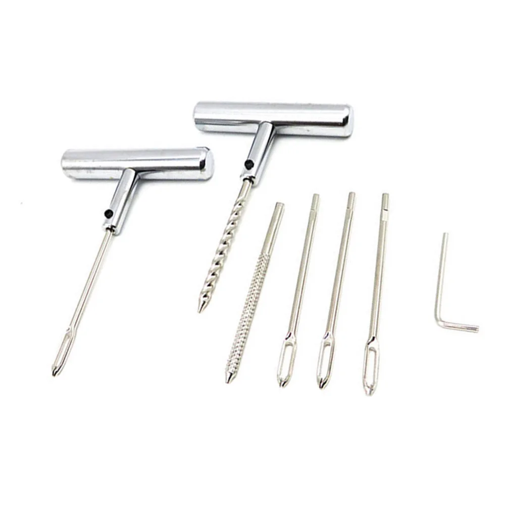Tire Repair Kit Heavy Duty Puncture Fix Tools Plug For Car Truck Motorcycle Bike Reamer Fork Drill Bit
Tire Repair Kit Heavy Duty Puncture Fix Tools Plug For Car Truck Motorcycle Bike Reamer Fork Drill Bit