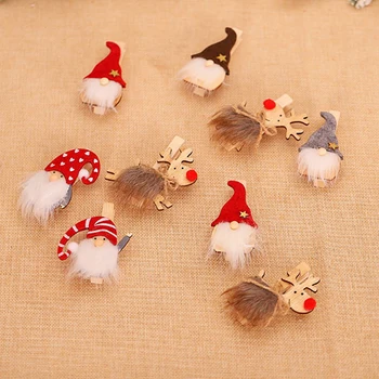3PCS 2021 Christmas Decorations Cartoon Wooden Clip DIY Santa Claus/Elk Small Wooden Clip
3PCS 2021 Christmas Decorations Cartoon Wooden Clip DIY Santa Claus/Elk Small Wooden Clip