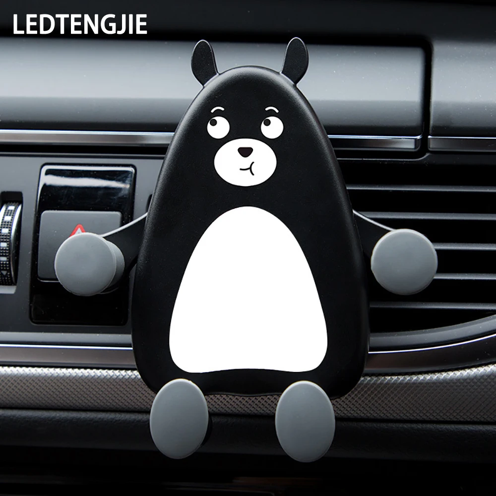 LEDTENGJIE Car Phone Holder 2021 New Creative Cartoon Multi-function Navigation Air Outlet Car with Gravity Sensor Easy To Use 
LEDTENGJIE Car Phone Holder 2021 New Creative Cartoon Multi-function Navigation Air Outlet Car with Gravity Sensor Easy To Use