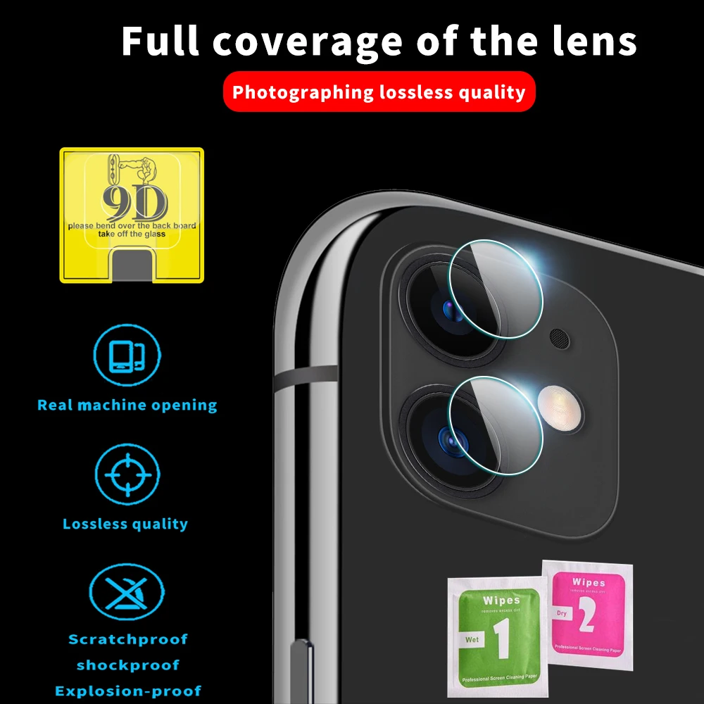 Back Camera Lens Tempered Glass For iPhone 11 Pro Max 2019 XS XR X Protective Glass Film 9D Camera Lens For iPhone 6 6S 7 8 plus 
Back Camera Lens Tempered Glass For iPhone 11 Pro Max 2019 XS XR X Protective Glass Film 9D Camera Lens For iPhone 6 6S 7 8 plus