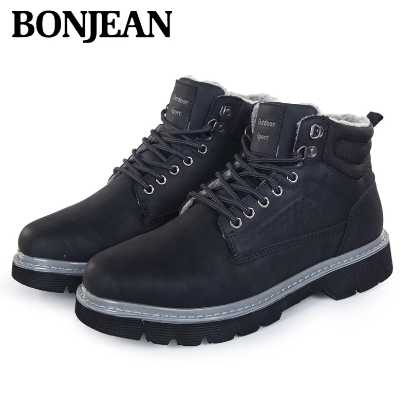 2019 winter new trend men's boots solid non-slip soles comfortable plus velvet warm inside Rainproof snow upper Fashion men's
2019 winter new trend men's boots solid non-slip soles comfortable plus velvet warm inside Rainproof snow upper Fashion men's