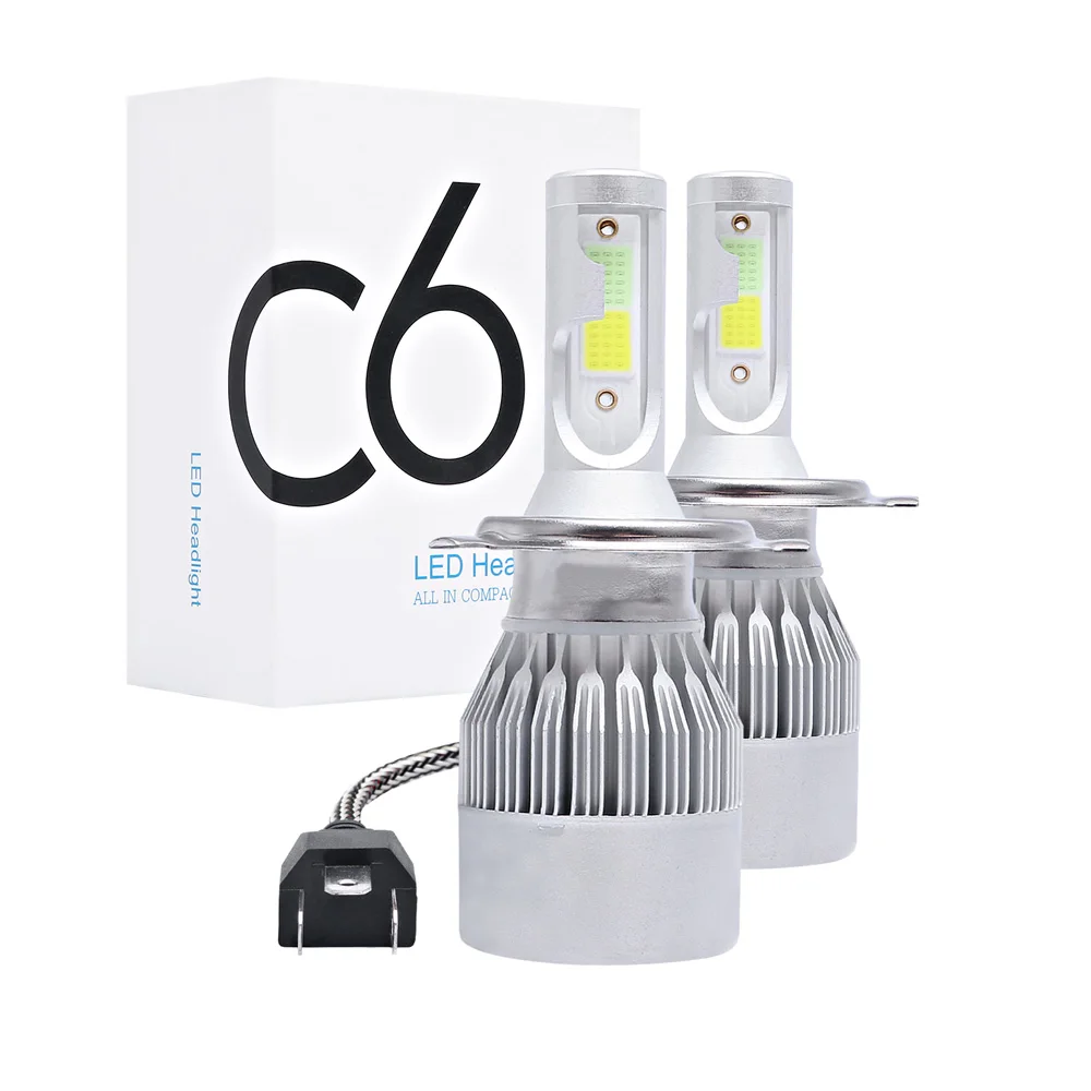 C6 LED H4 Led Headlight High Beam 6000K Low 8000K Car Lights Bulb HB2 9003 Head Lamp 12V
C6 LED H4 Led Headlight High Beam 6000K Low 8000K Car Lights Bulb HB2 9003 Head Lamp 12V