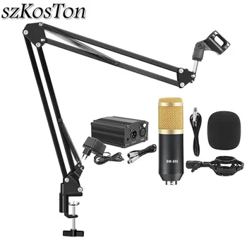 Professional Recording Condenser Microphone Set BM800 Studio Microfone With 48V Phantom Power Live Broadcast Device For YouTube
Professional Recording Condenser Microphone Set BM800 Studio Microfone With 48V Phantom Power Live Broadcast Device For YouTube