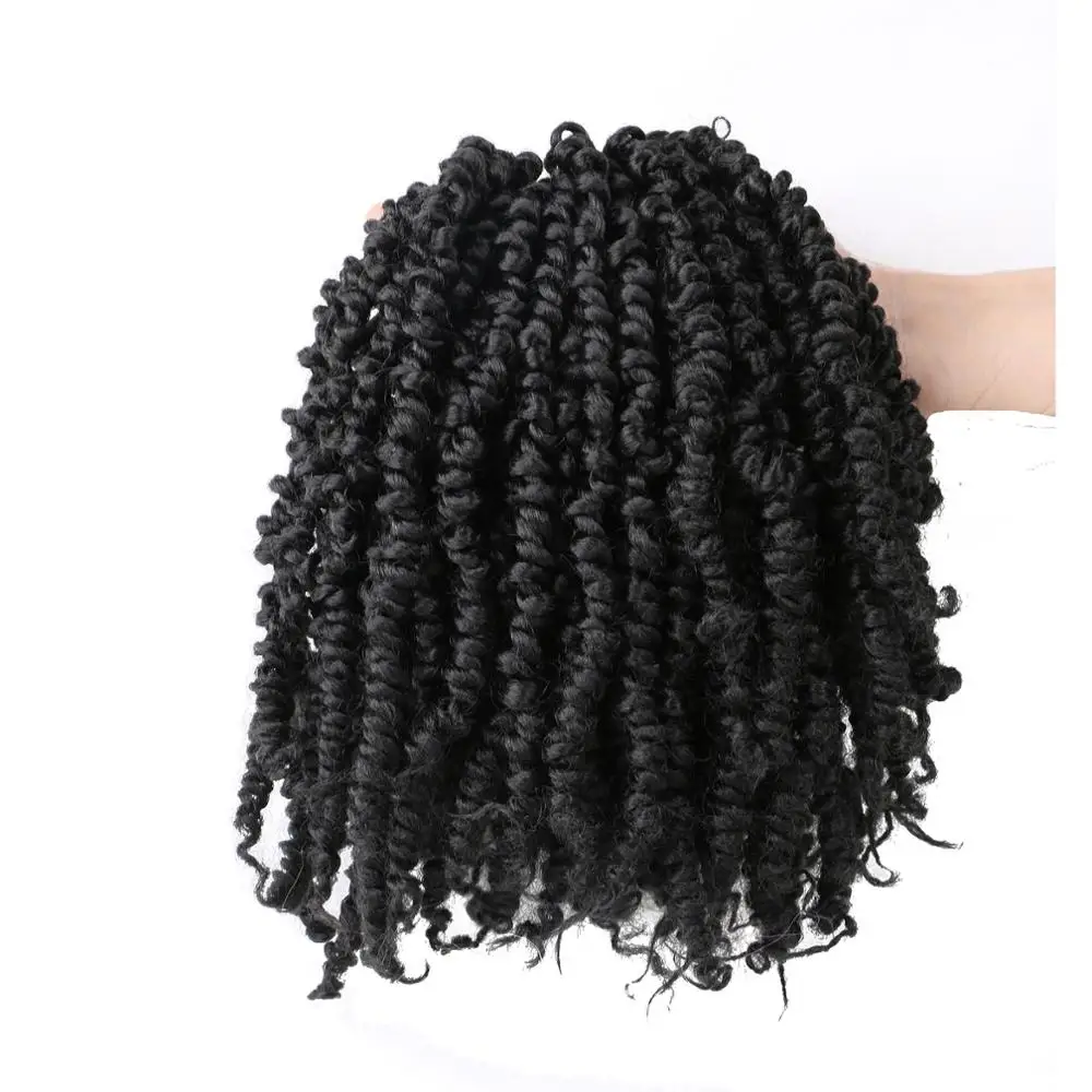 Crochet Hair Extension 10 Inch Bob Passion Twist Hair Pretwisted Ombre Synthetic Crochet Braids
Crochet Hair Extension 10 Inch Bob Passion Twist Hair Pretwisted Ombre Synthetic Crochet Braids