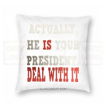 Donald Trump Pillow case Actually He Is Your President Deal With It Trump 2020 Women Men
Donald Trump Pillow case Actually He Is Your President Deal With It Trump 2020 Women Men