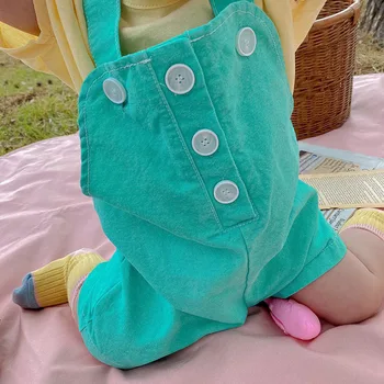 2020 Summer New Baby Girl Overalls Korean Style Kids Clothes Striped Baby Jumpsuits Boys Shorts Summer Children Clothing 
2020 Summer New Baby Girl Overalls Korean Style Kids Clothes Striped Baby Jumpsuits Boys Shorts Summer Children Clothing