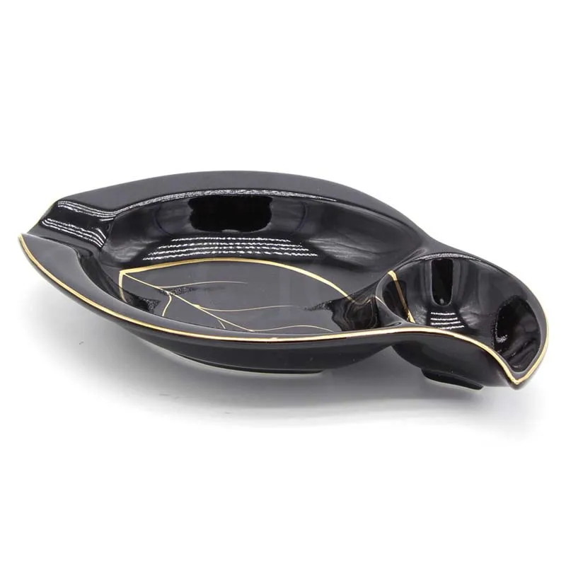 COHIBA Portable Luxury Ashtrays Table Ceramic Cigar Ashtray Car Big Ash Tray Home For 1 Cigar Ashtray Stand Cenicero W/ Gift Box
COHIBA Portable Luxury Ashtrays Table Ceramic Cigar Ashtray Car Big Ash Tray Home For 1 Cigar Ashtray Stand Cenicero W/ Gift Box