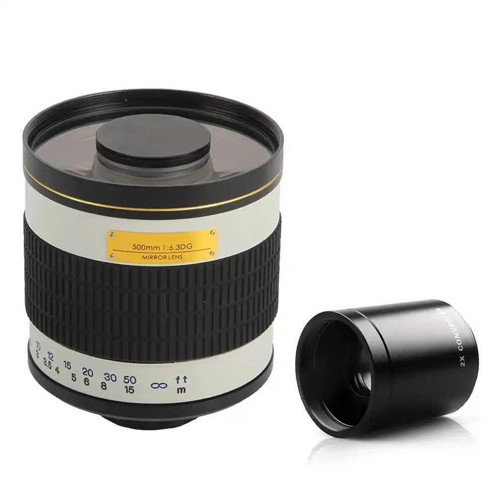 500 мм F/6,3 телеобъектив для камеры ручной зеркальный объектив + 2X  телеконвертер объектив для Canon Nikon Pentax Olympus Sony A6300 A7RII GH5  DSLR|Объективы для фотоаппаратов| | АлиЭкспресс