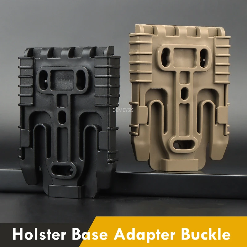 Tactical Pistols Holsters Base Adapter Quick Release Army Airsoft Belt Holster Drop Adapter Clip Mount Outd Hunting Accessories
Tactical Pistols Holsters Base Adapter Quick Release Army Airsoft Belt Holster Drop Adapter Clip Mount Outd Hunting Accessories
