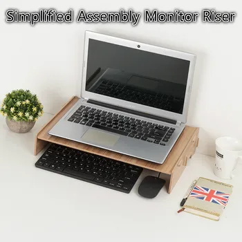 Simplified DIY Assembly Laptop Riser Computer Office Table Storage Shelf KeyBoard Organizer Monitor Stands Screen Bracket
Simplified DIY Assembly Laptop Riser Computer Office Table Storage Shelf KeyBoard Organizer Monitor Stands Screen Bracket