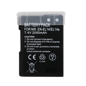 OHD Original High Capacity Camera Battery EN-EL14 ENEL14 EN EL14 For Nikon D5200 D3100 D3200 D5100 P7000 P7100
OHD Original High Capacity Camera Battery EN-EL14 ENEL14 EN EL14 For Nikon D5200 D3100 D3200 D5100 P7000 P7100