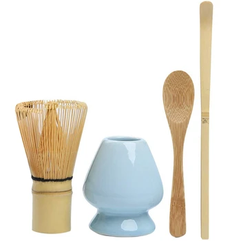 Matcha Whisk Set Bamboo Matcha Tea Set of 4 Including 100 Prong Matcha Whisk (Chasen), Traditional Scoop (Chashaku), Tea Spoon,
Matcha Whisk Set Bamboo Matcha Tea Set of 4 Including 100 Prong Matcha Whisk (Chasen), Traditional Scoop (Chashaku), Tea Spoon,