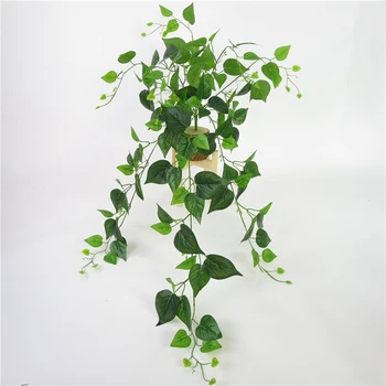 1.1m Artificial Green Plant Hanging Vine Ivy Fake Flower Green Radish Leaves Creeper Rattan DIY Garland Wedding Home Decoration
1.1m Artificial Green Plant Hanging Vine Ivy Fake Flower Green Radish Leaves Creeper Rattan DIY Garland Wedding Home Decoration