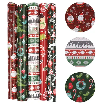 20 Sheets Christmas Decorations Creative Decorative Wrapping Paper Gift Packing Paper Gifts Wrapping Paper for Home Party 
20 Sheets Christmas Decorations Creative Decorative Wrapping Paper Gift Packing Paper Gifts Wrapping Paper for Home Party