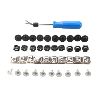 20pcs Fastener Clip Car Engine Undertray Underbody Shield Clips Fasteners Kit with Wrench for A4 A6 Passat B5
20pcs Fastener Clip Car Engine Undertray Underbody Shield Clips Fasteners Kit with Wrench for A4 A6 Passat B5