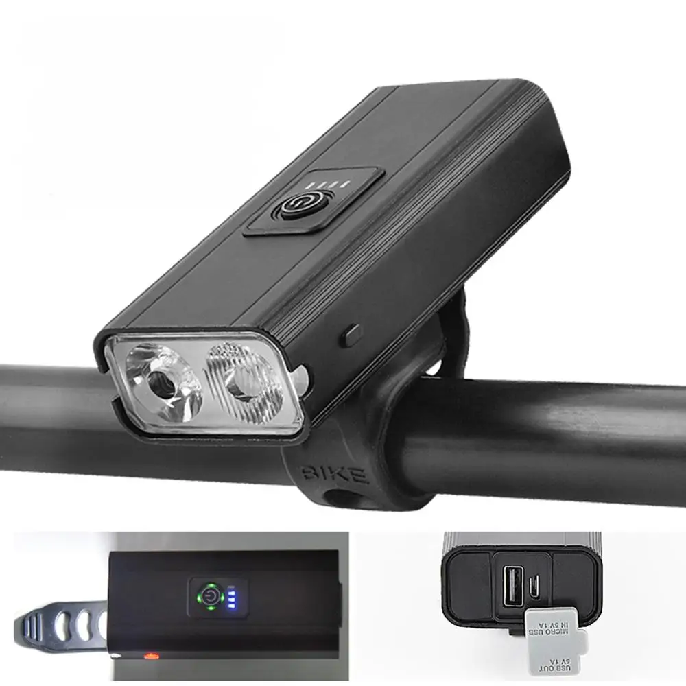 Waterproof Bike Front Light Torch T6 LED Warning Lamp Power Bank Biking ultra bright Flashlight Cycling Equipment
Waterproof Bike Front Light Torch T6 LED Warning Lamp Power Bank Biking ultra bright Flashlight Cycling Equipment