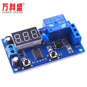 Time control switch intermittent infinite loop switch controller timing relay module 12V
Time control switch intermittent infinite loop switch controller timing relay module 12V