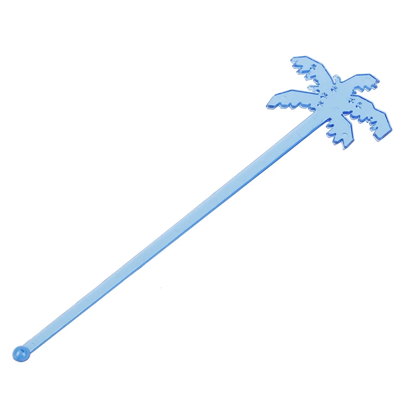 Description Picture 5 of item50pcs 18cm Plastic Night-club Drink/wine Decor Coconut Tree Cocktail Swizzle Sticks Drink Stirrer Coffee Muddler Puddler
