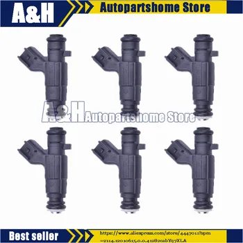 6pcs 0280156131 Fuel Injector Nozzle For Holden Captiva 3.2 Commodore VZ VE Statesman WE WL V6 3.6L V6 0 280 156 131 Bico