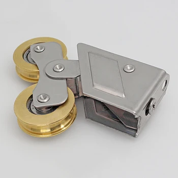 868/2000-Type Sliding Door Plastic Steel Window Pulley Aluminum Alloy Windows Brass Wheel Muted Roller House Hardware 
868/2000-Type Sliding Door Plastic Steel Window Pulley Aluminum Alloy Windows Brass Wheel Muted Roller House Hardware