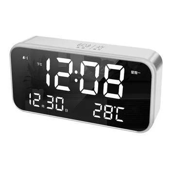 Multi Function Electronic Digital Clock Three Groups of Alarm Charging Voice Control Touch Snooze Big LED Clock
Multi Function Electronic Digital Clock Three Groups of Alarm Charging Voice Control Touch Snooze Big LED Clock
