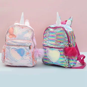 1 PC Nicorn Sequined Backpack Girls Children Cartoon Primary School Bags Book Capacity Bags Satchel Double Shoulder Backpack
1 PC Nicorn Sequined Backpack Girls Children Cartoon Primary School Bags Book Capacity Bags Satchel Double Shoulder Backpack