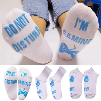 Funny Letters Anklet Socks White Happy Socks Soft Elastic 1Pair Cotton Soft Boat Socks For Women Men Unisex Summer
Funny Letters Anklet Socks White Happy Socks Soft Elastic 1Pair Cotton Soft Boat Socks For Women Men Unisex Summer