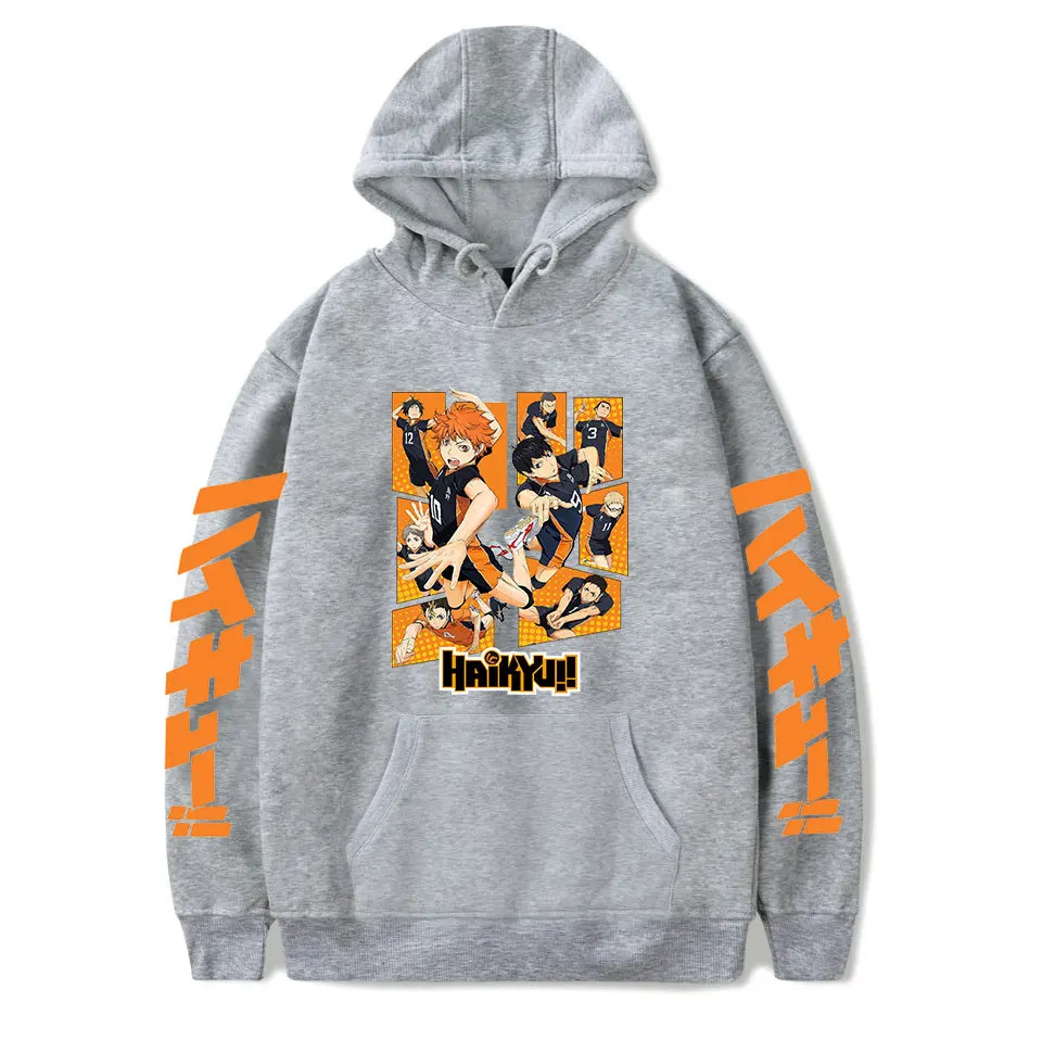 Hot Cartoon Haikyuu Hoodies Men Funny Japanese Anime Streetwear Harajuku Karasuno Fly High Graphic Sweatshirts Unisex Tops Male
Hot Cartoon Haikyuu Hoodies Men Funny Japanese Anime Streetwear Harajuku Karasuno Fly High Graphic Sweatshirts Unisex Tops Male