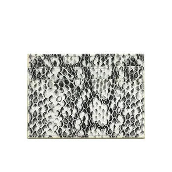 Customized Name Embrossed Python Pattern Credit Card Holder Genuine Leather Men ID Card Holders New Fashion White Card Wallet
Customized Name Embrossed Python Pattern Credit Card Holder Genuine Leather Men ID Card Holders New Fashion White Card Wallet