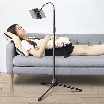 Adjustable Tripod Floor Stand Flexible Tablet Holder Bracket Music Rack Mount Support for Tablets for ipad Phone Holder JA2
Adjustable Tripod Floor Stand Flexible Tablet Holder Bracket Music Rack Mount Support for Tablets for ipad Phone Holder JA2