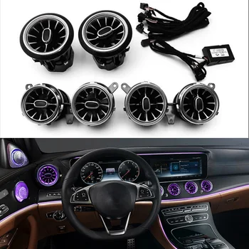 64color Dashboard Air Vent Outlet Ambient LED Illuminated Turbo Trim For Mercedes Benz E Class W213 E300 E400 E350 2017-2019
64color Dashboard Air Vent Outlet Ambient LED Illuminated Turbo Trim For Mercedes Benz E Class W213 E300 E400 E350 2017-2019