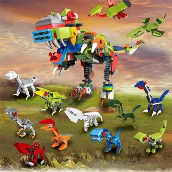 12 in 1 Transform Dinosaur Building Block Toy Deformed Dinosaur Egg Collection DIY Creative Bricks Toys For Kids children
12 in 1 Transform Dinosaur Building Block Toy Deformed Dinosaur Egg Collection DIY Creative Bricks Toys For Kids children