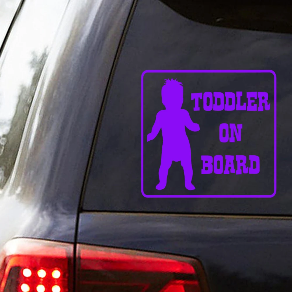 Newest Toddler On Baby Auto Stickers The car stickers Fashion Personality Vinyl Decalscar decoration accessories | Автомобили и