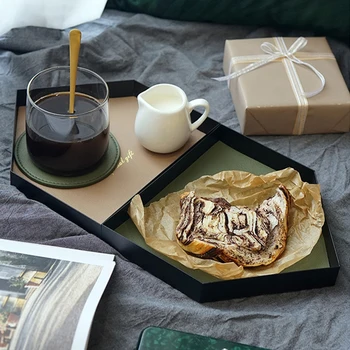 Morandi Style Leather Mat Trays Iron Plate for Jewelry Dessert Coffee Cosmetic Display Cold Wind Holders Home Table Decoration
Morandi Style Leather Mat Trays Iron Plate for Jewelry Dessert Coffee Cosmetic Display Cold Wind Holders Home Table Decoration