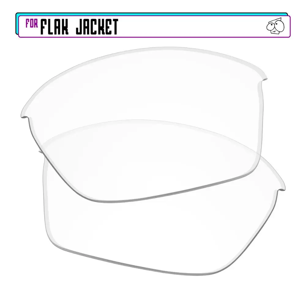 EZReplace Polarized Replacement Lenses for - Oakley Flak Jacket Sunglasses - HD Clear
EZReplace Polarized Replacement Lenses for - Oakley Flak Jacket Sunglasses - HD Clear