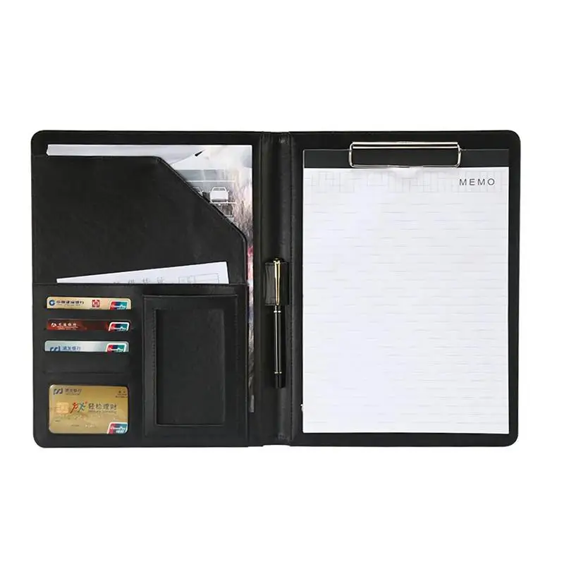 A4 Multifunctional Pu Leather Folder Business Document Storage Briefcase With Note Box Document Case Pad Protective Storage Y3A0
A4 Multifunctional Pu Leather Folder Business Document Storage Briefcase With Note Box Document Case Pad Protective Storage Y3A0
