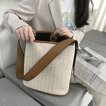 casual rattan buckets bag for women bohemian wicker woven shoulder bags lady handbag large capacity totes summer beach big purse
casual rattan buckets bag for women bohemian wicker woven shoulder bags lady handbag large capacity totes summer beach big purse