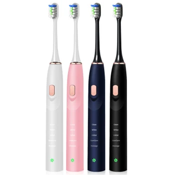 Sonic Electric Toothbrush Waterproof Tooth Brush Adult Ultrasonic Automatic ToothBrush USB Rechargeable
Sonic Electric Toothbrush Waterproof Tooth Brush Adult Ultrasonic Automatic ToothBrush USB Rechargeable