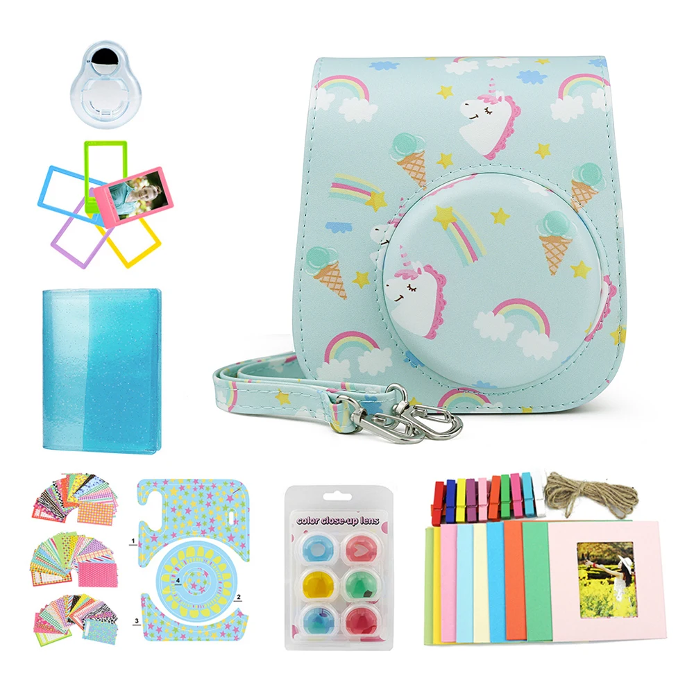 CAIUL Accessorie bundle for Fujifilm Instax Mini 11 Instant Film Camera Included camera case and more-Blue unicorn
CAIUL Accessorie bundle for Fujifilm Instax Mini 11 Instant Film Camera Included camera case and more-Blue unicorn