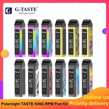 G-taste Polarnight Taste King RPM 80W Pod Mod Kit with1500mAh built-in Battery & 4.0ml/3.5ml Pod Vape Kit Vs Vinci X
G-taste Polarnight Taste King RPM 80W Pod Mod Kit with1500mAh built-in Battery & 4.0ml/3.5ml Pod Vape Kit Vs Vinci X