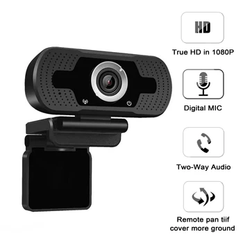 AOUERTK HD 2MP PC Camera 1080P Web Camera with Microphone Noise Reduction Mini USB Camera For Computer Laptop TV Camera
AOUERTK HD 2MP PC Camera 1080P Web Camera with Microphone Noise Reduction Mini USB Camera For Computer Laptop TV Camera