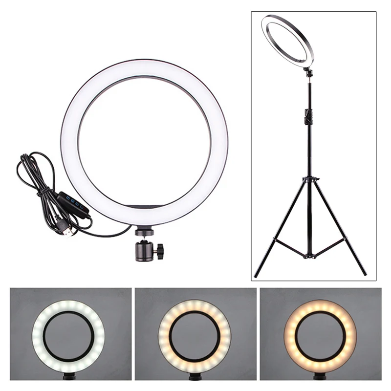LED Camera Ring Fill Light Photography Ring Light Vanity Light 160/260MM Mini LED Selfie Lamp Camera Fotografica Circulo De Luz
LED Camera Ring Fill Light Photography Ring Light Vanity Light 160/260MM Mini LED Selfie Lamp Camera Fotografica Circulo De Luz
