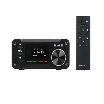 

SMSL SA-50 Plus 2*50W TAS5766M Hifi Power Amplifier Audio Digital DAC GK1106 Music Player Amp