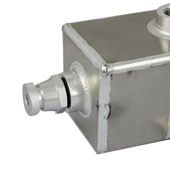 Aluminum 1000ml Baffled Oil Catch Can Reservoir Tank With Breather Filter Reservoir Tank Aluminum Alloy Oil Catch Can 
Aluminum 1000ml Baffled Oil Catch Can Reservoir Tank With Breather Filter Reservoir Tank Aluminum Alloy Oil Catch Can