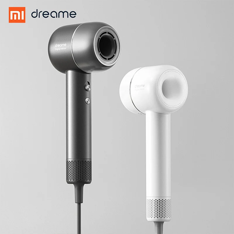 New Xiaomi Dreame Hair Dryer Intelligent Temperature Control Negative Ion Male and Female Household Dual Power Black White
New Xiaomi Dreame Hair Dryer Intelligent Temperature Control Negative Ion Male and Female Household Dual Power Black White
