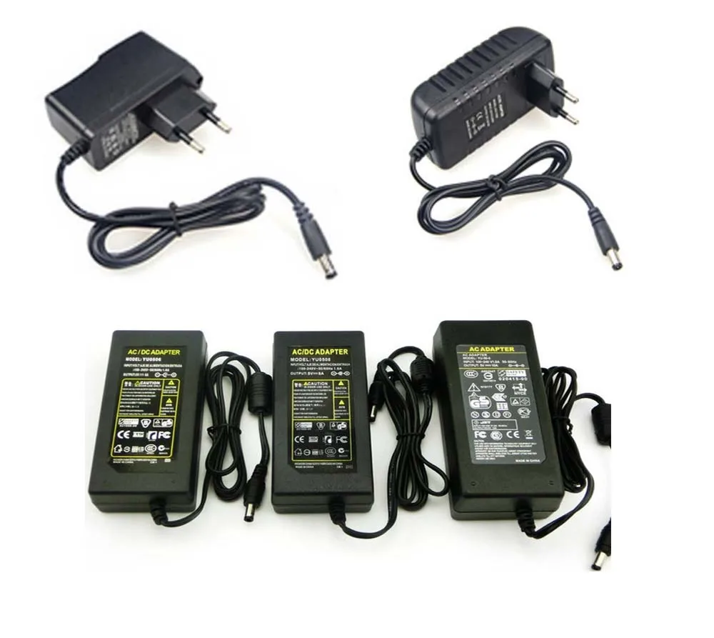 AC110-240V DC 5V 14v 15v 1A 2A 3A 4A 5A Power Supply Charge Adapter Switching 5.5mm*2.5mm EU US Plug For Led Light Lamp
AC110-240V DC 5V 14v 15v 1A 2A 3A 4A 5A Power Supply Charge Adapter Switching 5.5mm*2.5mm EU US Plug For Led Light Lamp