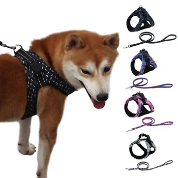 Reflective Small Dog Pet Harness and Leash Set Puppy Cat Vest Harness Collar For Chihuahua Pug Bulldog Cat arnes perro
Reflective Small Dog Pet Harness and Leash Set Puppy Cat Vest Harness Collar For Chihuahua Pug Bulldog Cat arnes perro