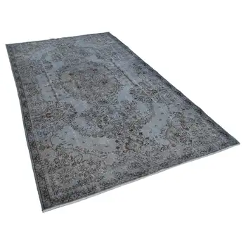 175x295 Cm Grey Handmade Overdyed Rug-6x10 Ft
175x295 Cm Grey Handmade Overdyed Rug-6x10 Ft