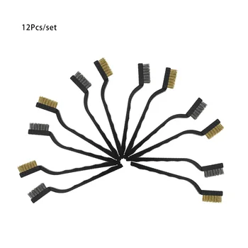 12pcs/Set Metal Wire Brush Mini Micro Steel Brass DIY Paint Rust Remover Removal Stainless Steel+Brass+Plastic
12pcs/Set Metal Wire Brush Mini Micro Steel Brass DIY Paint Rust Remover Removal Stainless Steel+Brass+Plastic